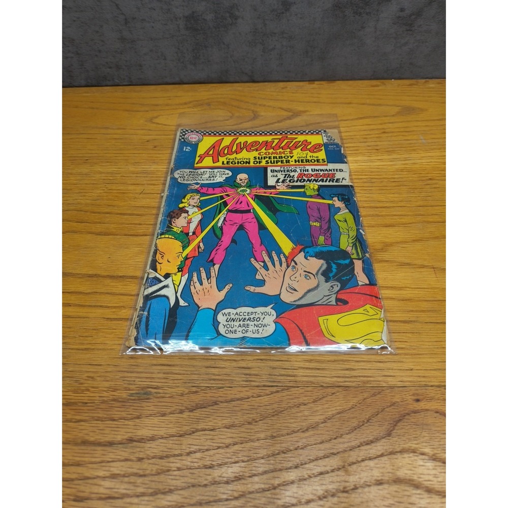 Adventure Comics #349 1966 First appearance of Universal. Legion Super-Heroes